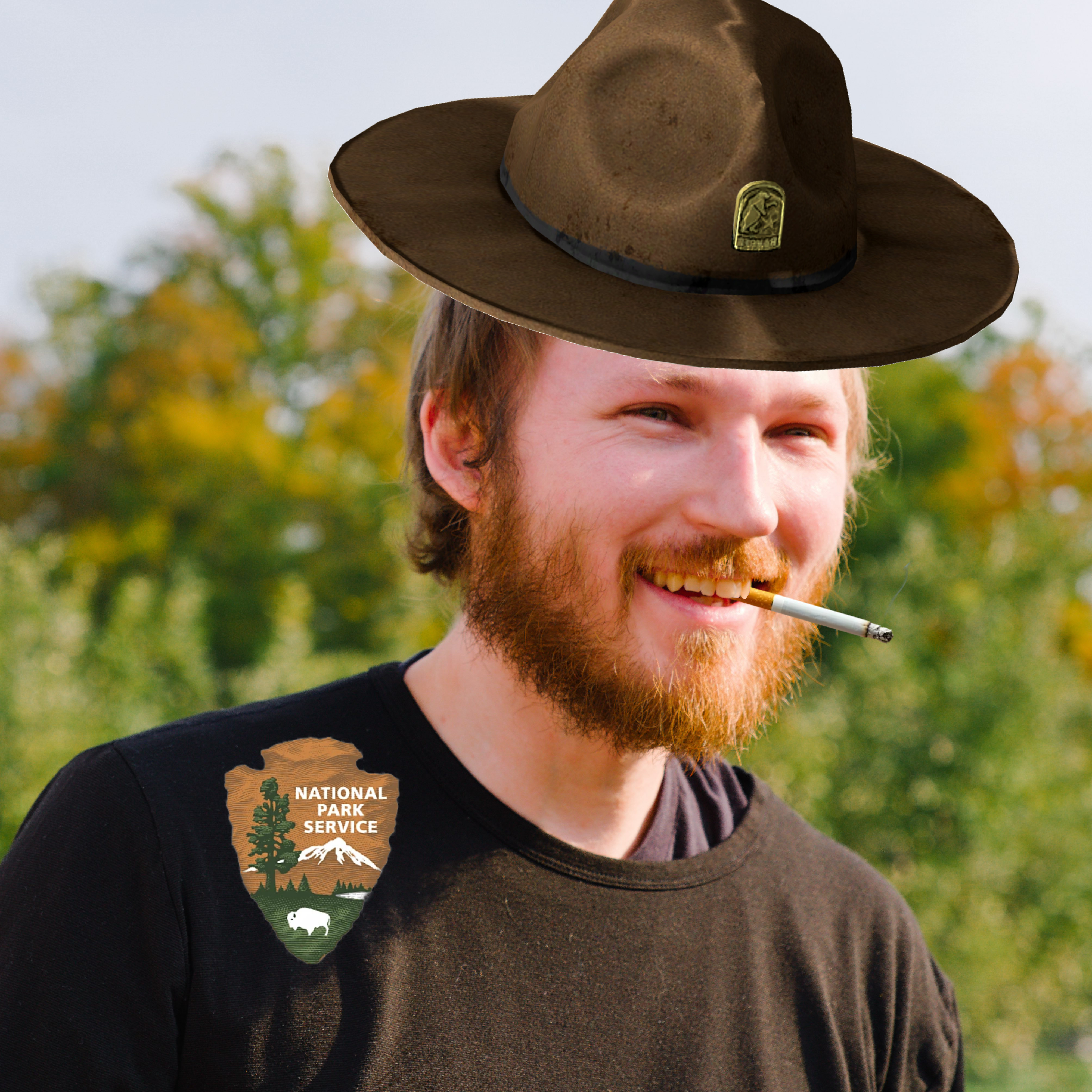 Portrait of Todd Cumzak smiling outdoors